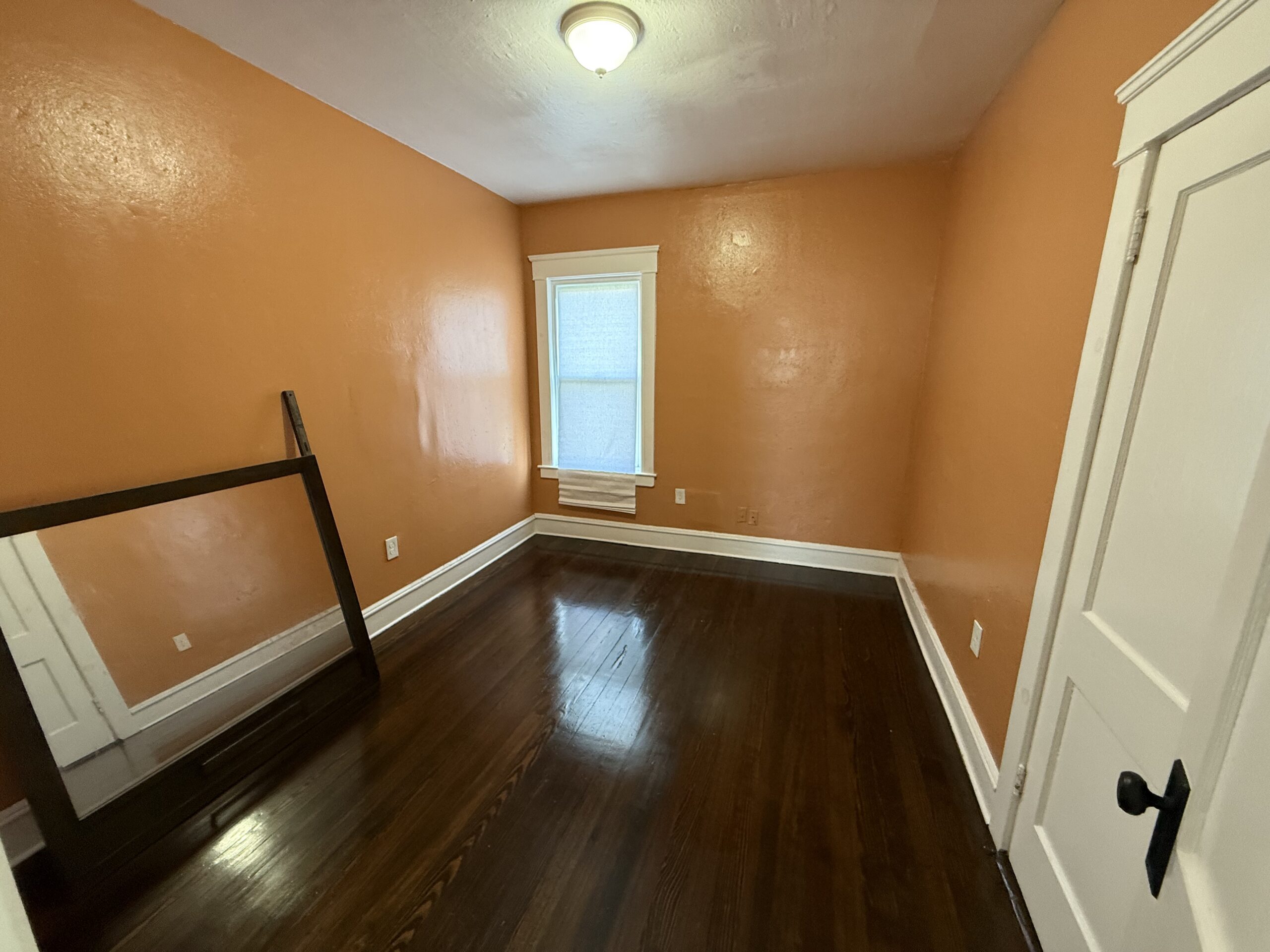 Small bonus room with single window and hardwood floor at 170 King Street, Fall River MA