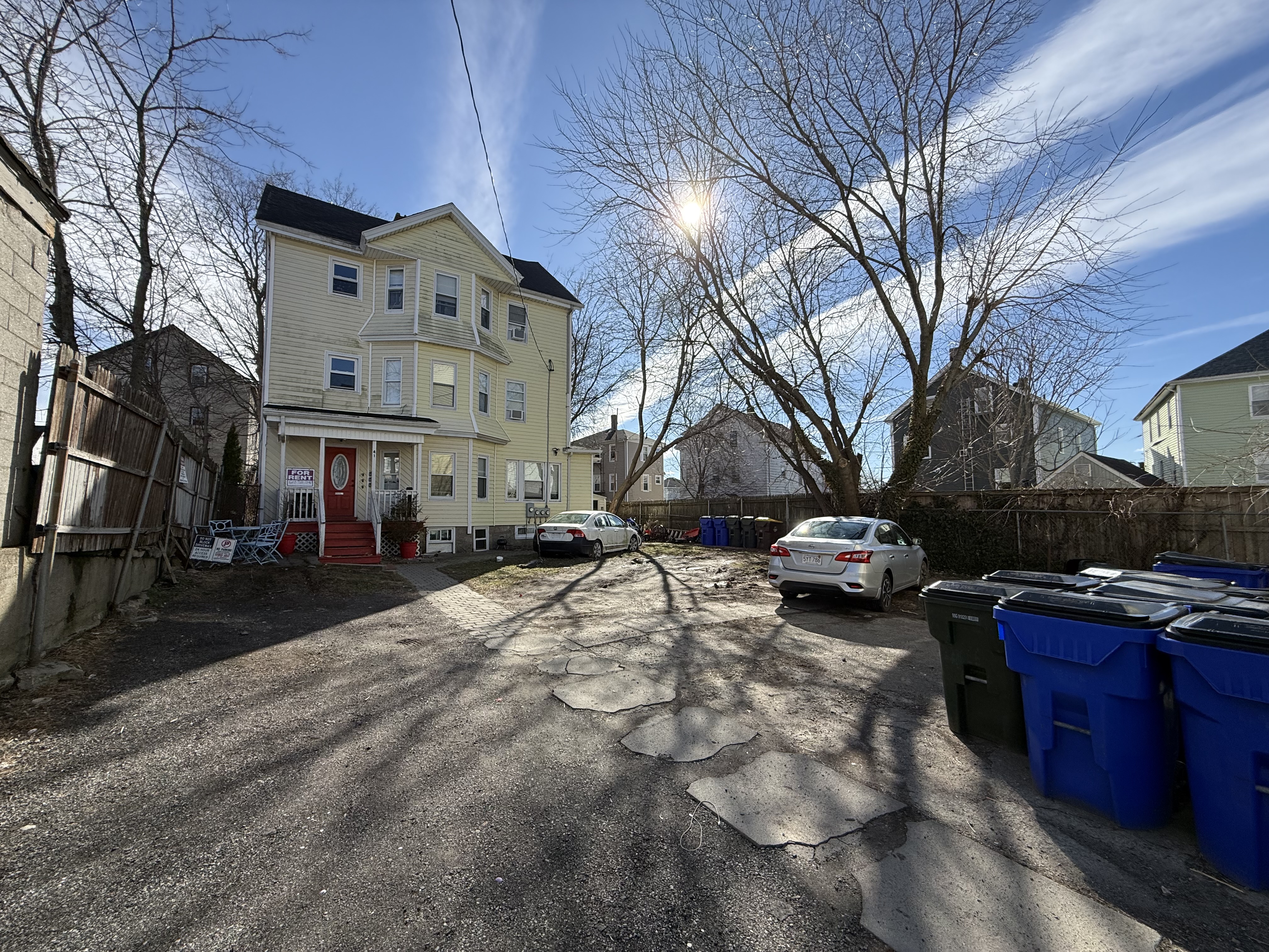 Off-street driveway parking space at 41 Donnelly St Apt 2, Fall River MA