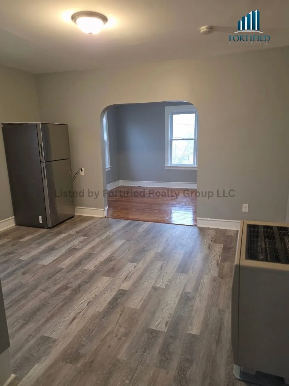 Living room — 25 Saxon St #2, Fall River MA