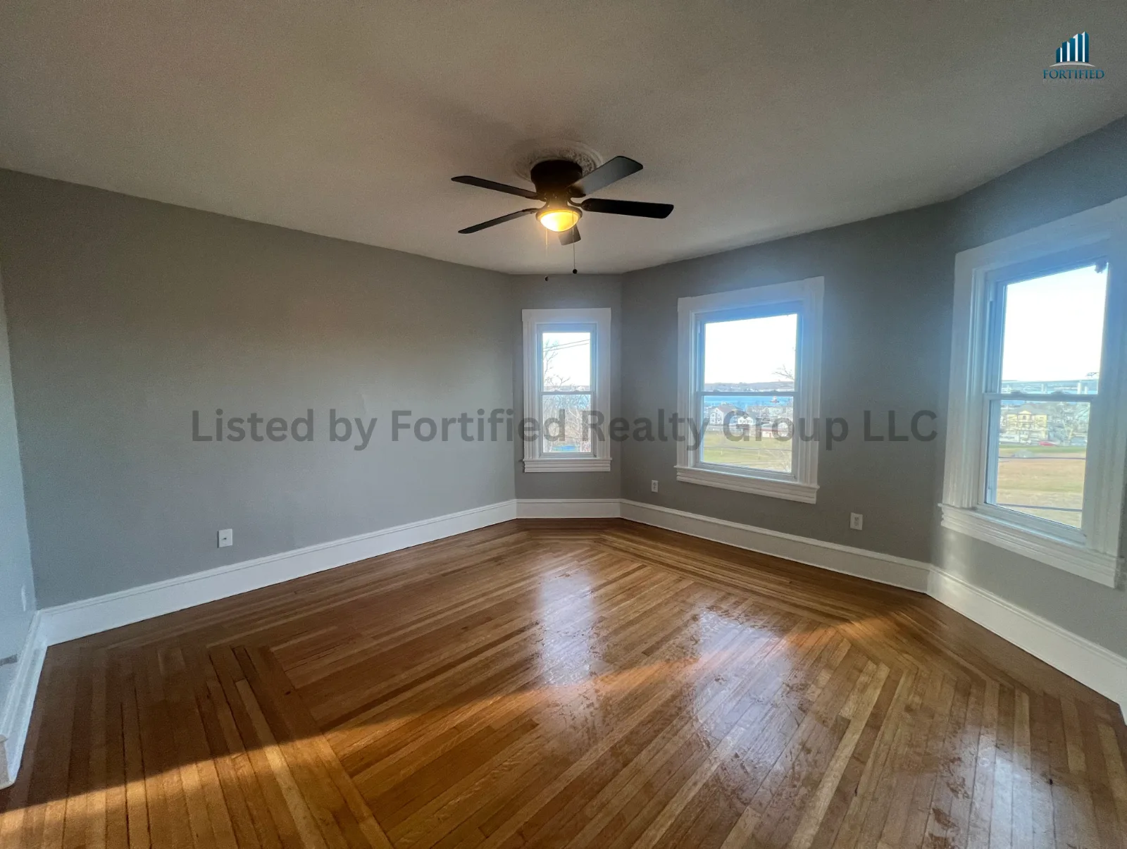 Living room — 265 Middle St #2, Fall River MA