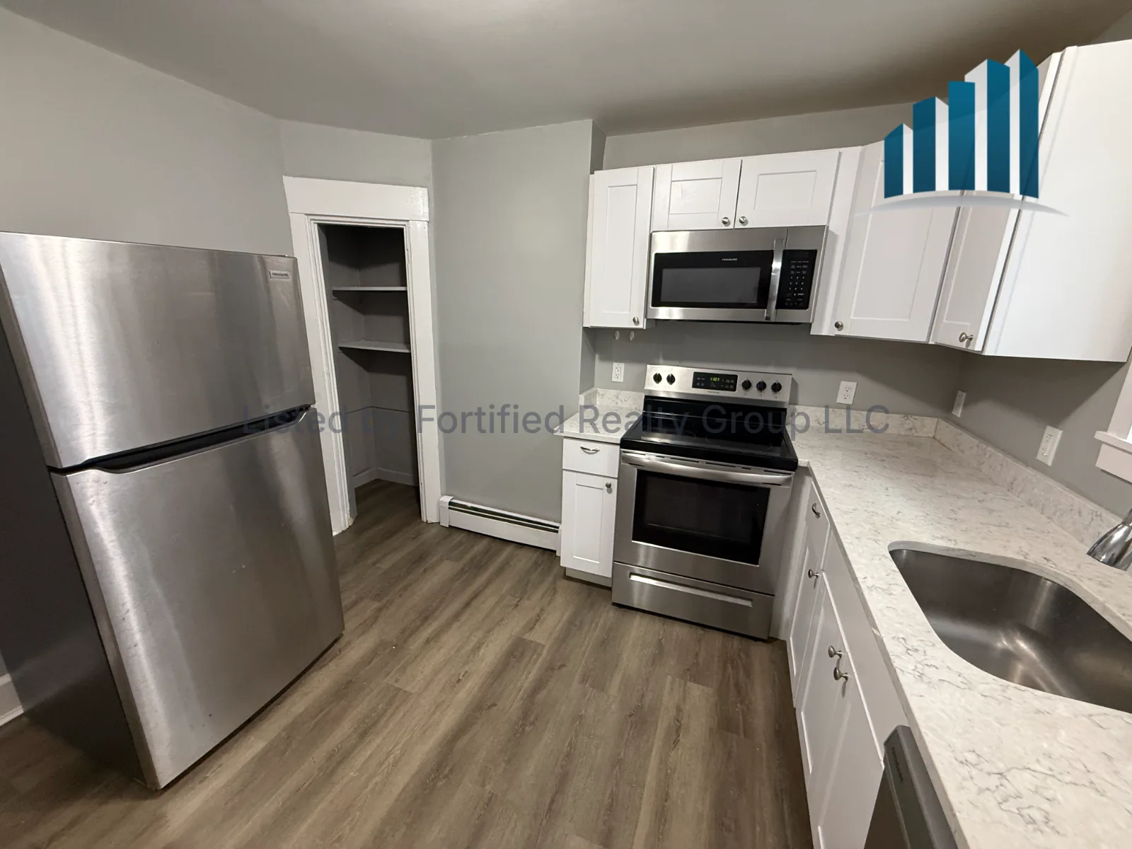 Kitchen — 219 Purchase St #1F, Fall River MA