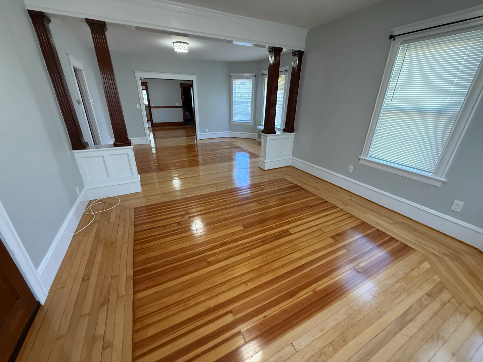 Living room — 61 Lafayette St #1, Fall River MA