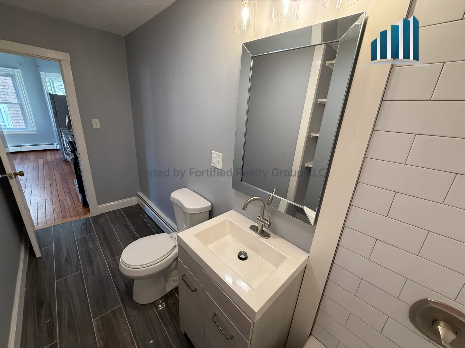 Bathroom — 76 Stetson St #2F, Fall River MA