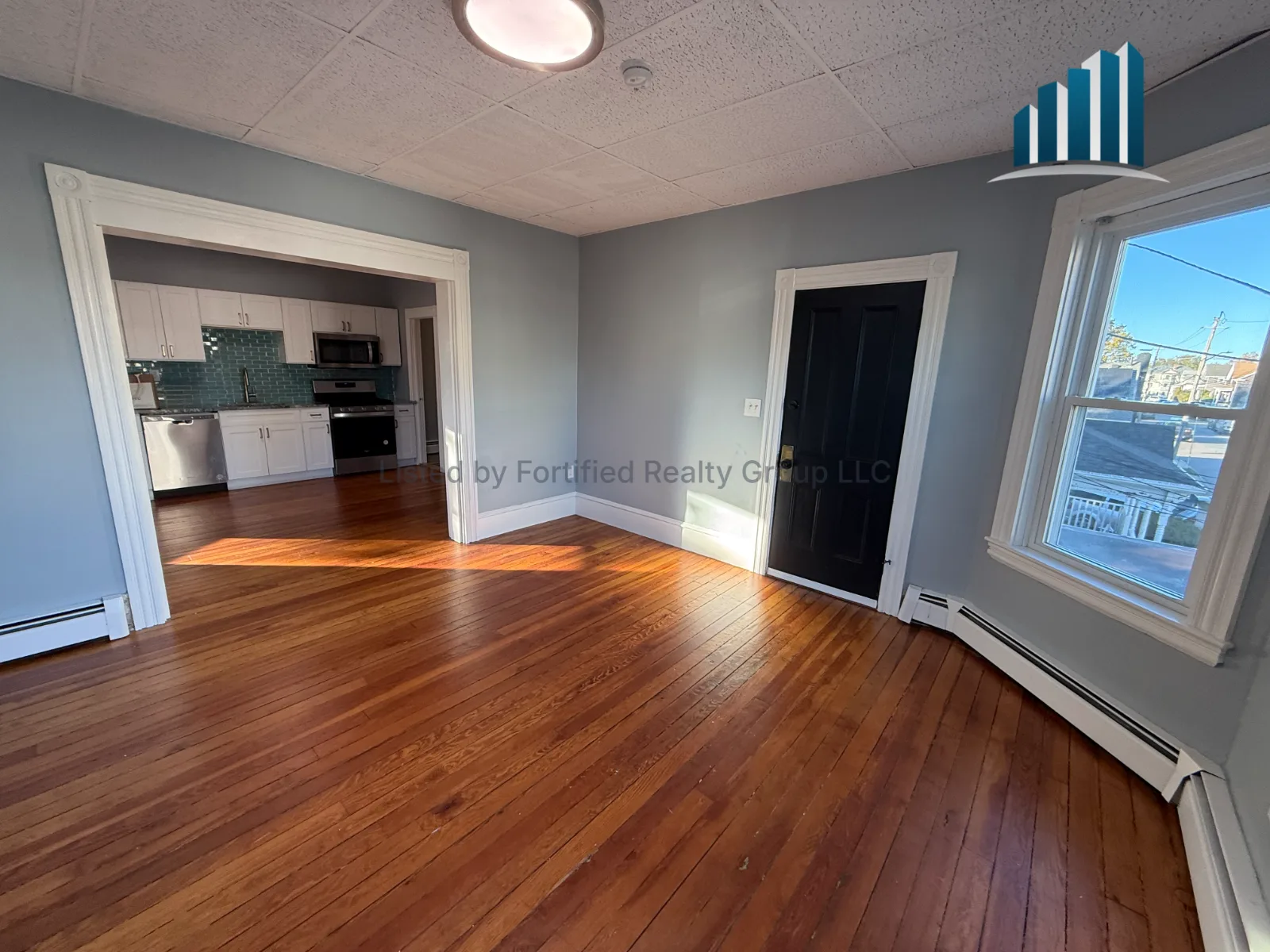 Living room — 76 Stetson St #2F, Fall River MA